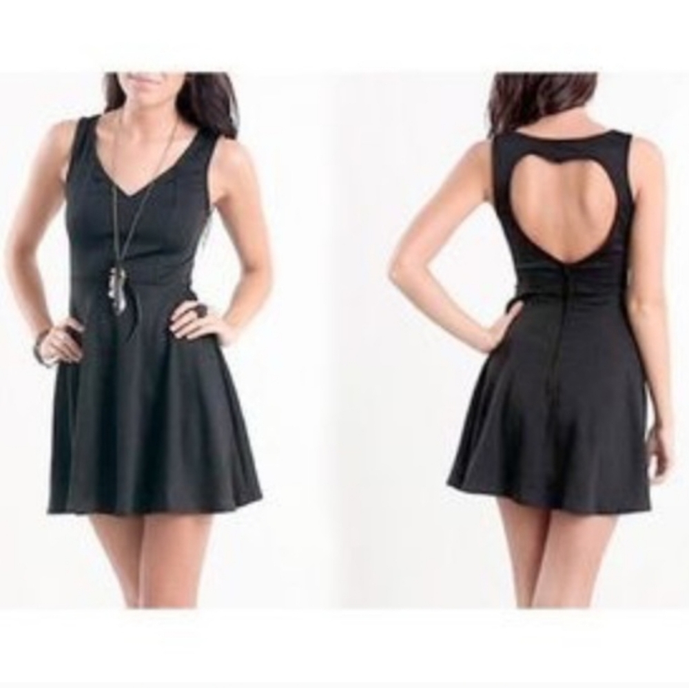 Kirra Open Heart Back Dress